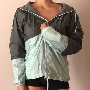 columbia fleece lined windbreaker